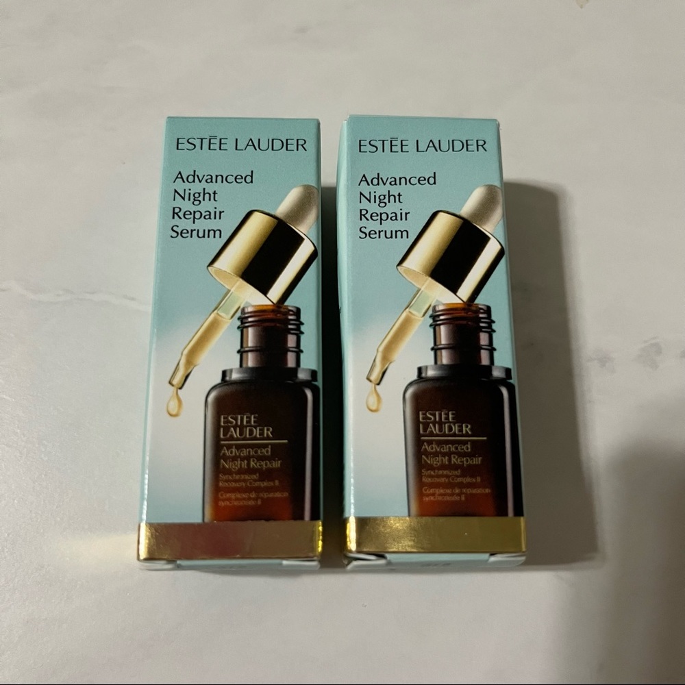 Estée Lauder Advanced Night Repair Serum. 2 piece. .24 fl oz/7ml each. New.